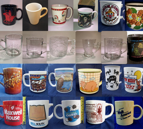 Tazzine varie caffè tè - , zuppa