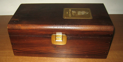 Scatola vuota grappa berta - vuota,