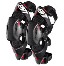 COPPIA TUTORI GINOCCHIERE CARBONIO CROSS ENDURO LEATT  X-FRAME TG L