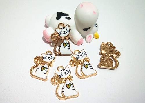 4pz charm ciondolo - , gatto