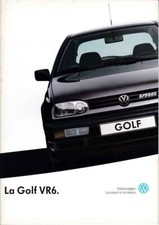 Catalogue Brochure VW Golf VR6