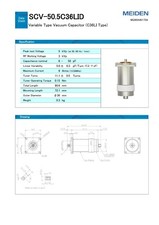 Condensatore sottovuoto Meiden