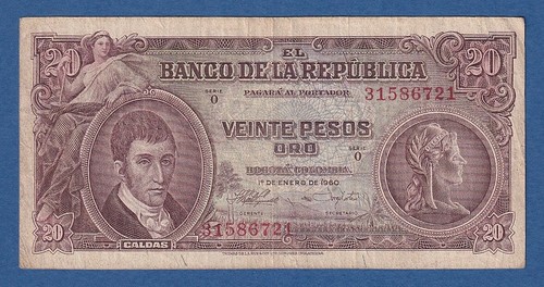 Colombia pesos oro - pesos,