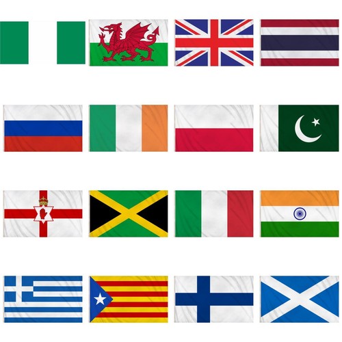 World country flags 5ft - world,