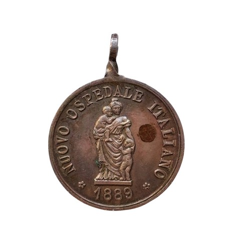 Medaglia argento nuovo - argento,