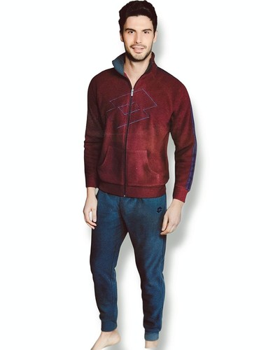 Tuta homewear pile uomo - tuta,