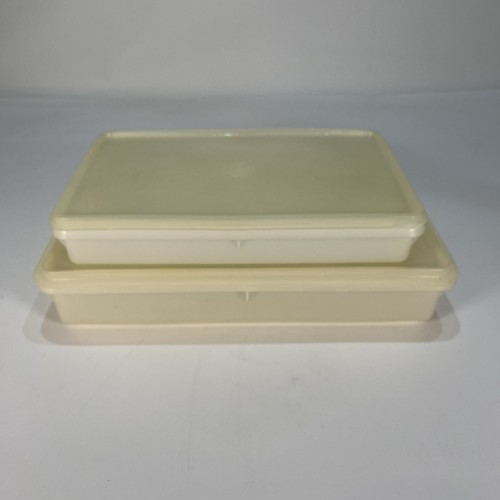 Vintage tupperware cream - vintage,