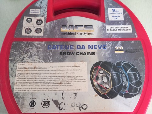 Catene neve auto - neve, auto.