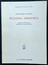 FILOLOGIA GERMANICA Piergiuseppe Scardigli 1964 Sansoni