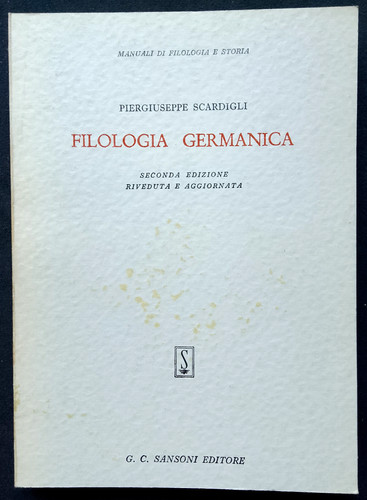 Filologia germanica - filologia,