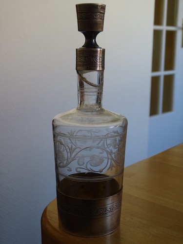 Ancienne carafe cave liqueur - ancienne,