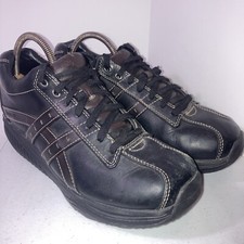 Skechers Sport Shape-Ups Uomo Taglia 10 XT Revisione Oxford Nero 66504 Nero