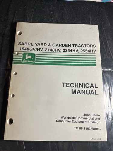 Manuale tecnico trattore