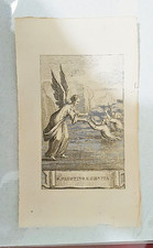 stampa incisione d'epoca da
