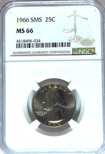 1966 sms 25c washington - sms,