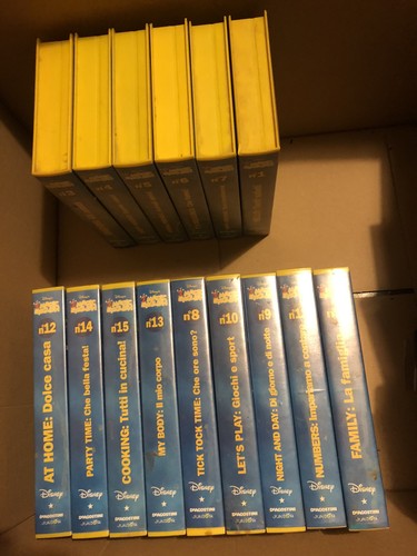Collezione vhs magic english - vhs,