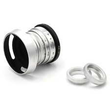 Fujian 35 mm F1.6 obiettivo CCTV per fotocamera Fujifilm Fuji X attacco XPro1 + adattatore (C-FX)