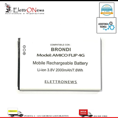 Batteria per brondi amico - batteria,