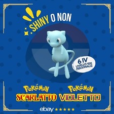 Mew Shiny o Non ✨ 6 IV Competitivo Custom Pokémon Scarlatto Violetto ??