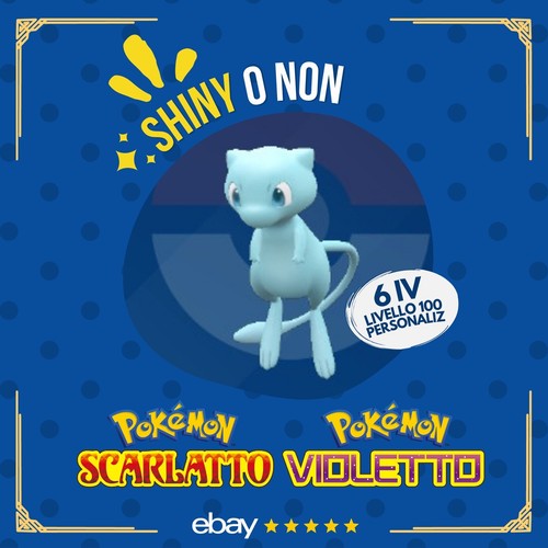 Mew shiny non 6 iv - shiny,