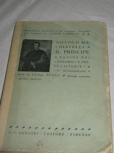 Niccolo macchiavelli principe - niccolo,