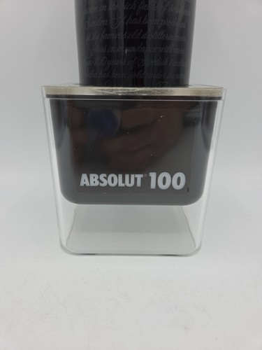 Absolut 100 vodka black bottle - absolut,