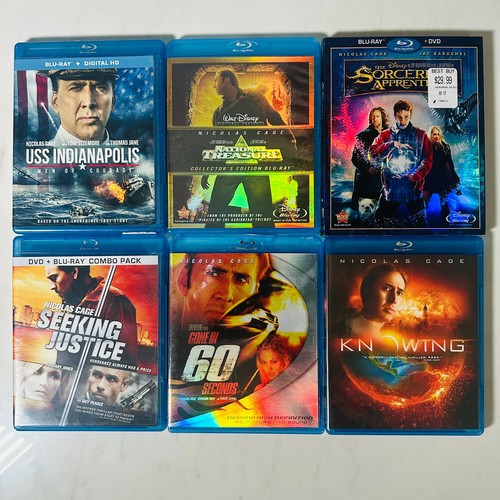 Blu ray lot - 6, nicolas