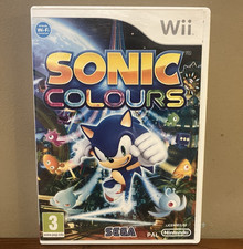 SONIC COLOURS WII e WiiU PAL