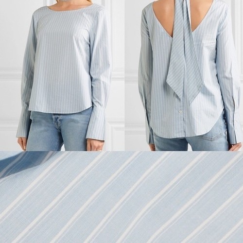Camicia donna frame blu - donna, cielo