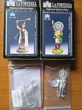 Lotto Di Numero  Due soldatini piombo Ia Fortezza Da Assemblare e Dipingere 