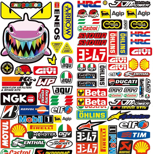 Adesivi moto kit - 3,