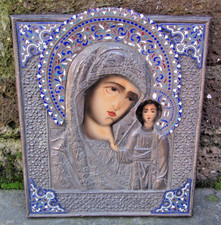 ICONA RUSSA MADONNA 32X27 CM