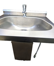 lavabo Lavello lavamani lavandino Lavatoio Acciaio professionale parete vasca