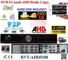 DVR 8 CANALI  IBIRDO 5 IN 1