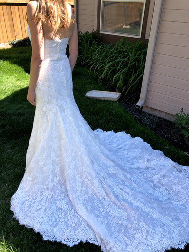 Abito sposa due rosa - da,