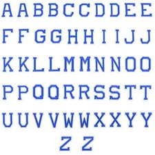 LUTER 52 Pezzi Toppe Ferro Su