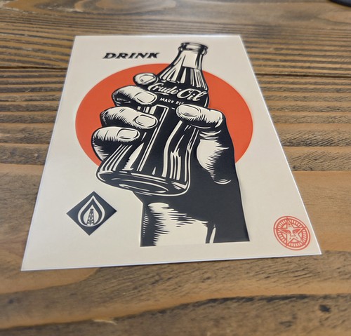 Obey shepard fairey drink - fairey,