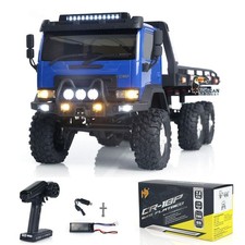 CR18P 6WD 1/18 RC Rock Crawler pianale camion 2 velocità RTR fuoristrada camion luci