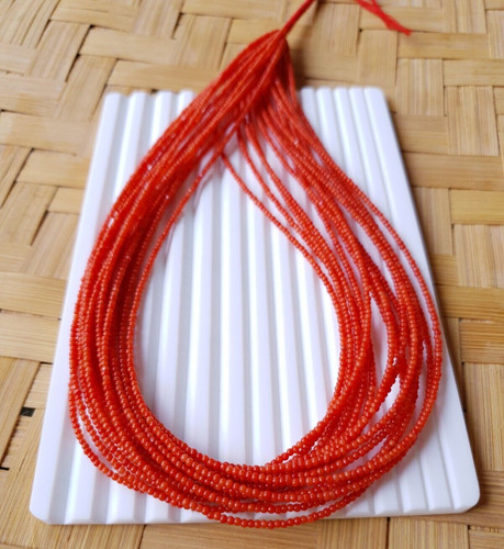 Perle corallo rosso - di,