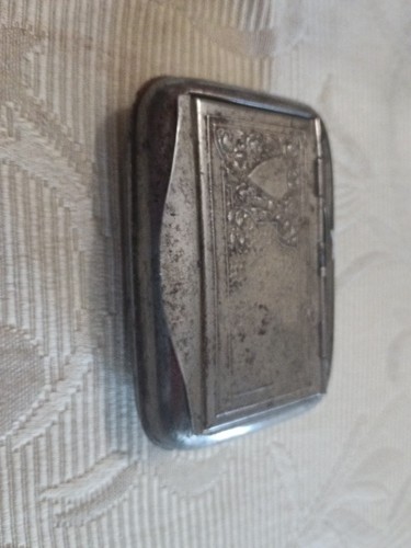 Porta tabacco scatola latta - scatola,