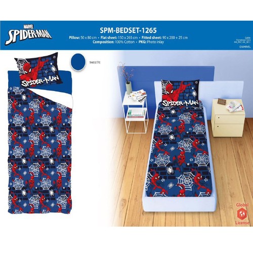 Completo letto singolo marvel - letto,