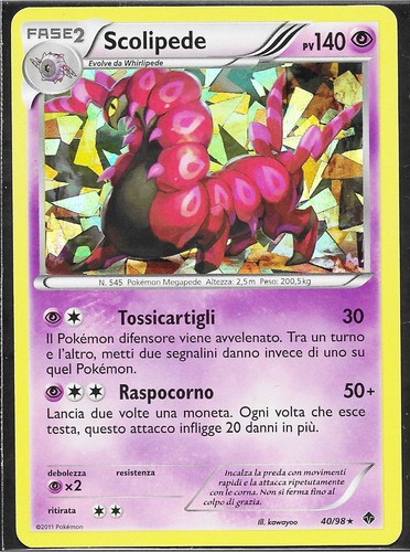 Carta pokémon tcg - carta,