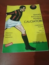 Album figurine calciatori panini 1961-62 completo Ristampa L' Unità 