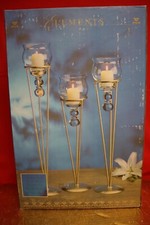 Elements Set di 3 portacandele