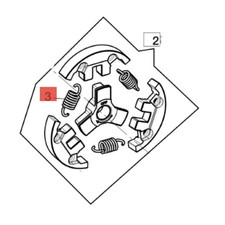 EFCO MOLLA FRIZIONE MOTOSEGA