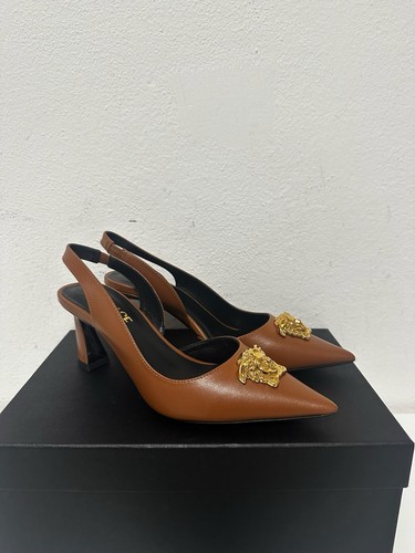 Versace medusa slingback - versace,