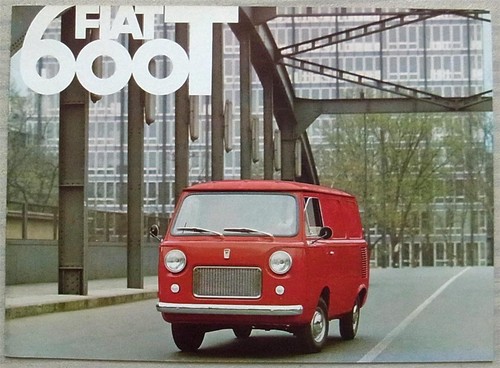 Fiat 600t van - 600t, depliant