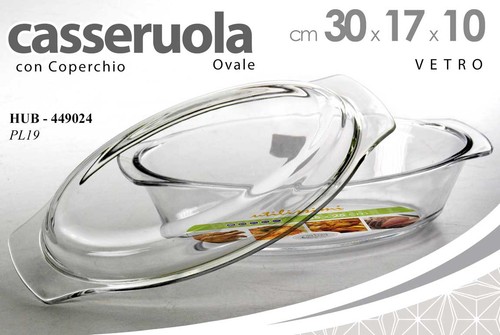 Pirofila forno con coperchio - pirofila,
