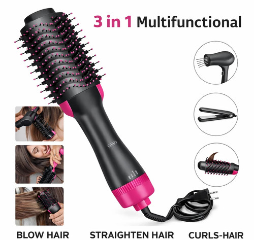 Spazzola asciugacapelli 3in1 - ,