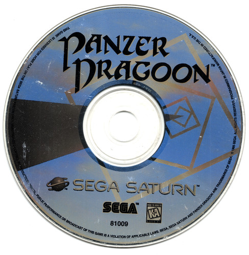 Panzer dragoon sega saturn - dragoon,